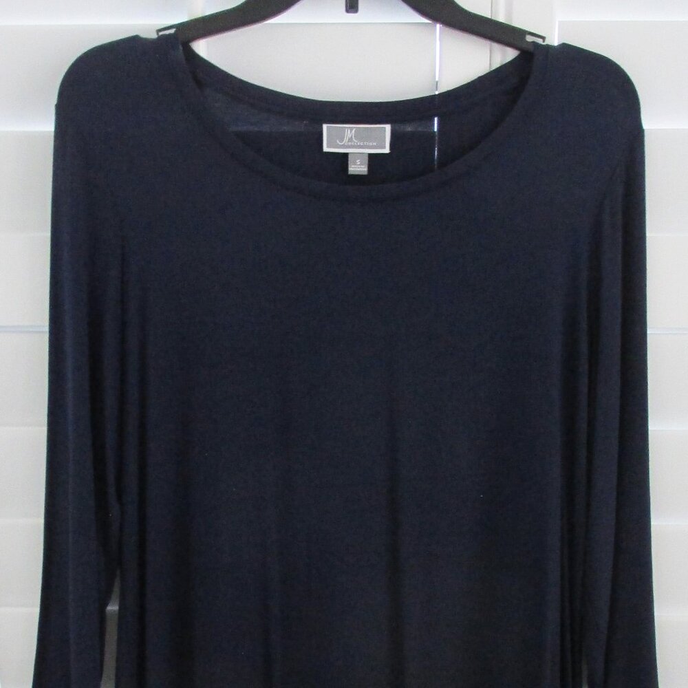 JM Collection (NWT) Women's 3/4 Sleeve Knit Top Size Small